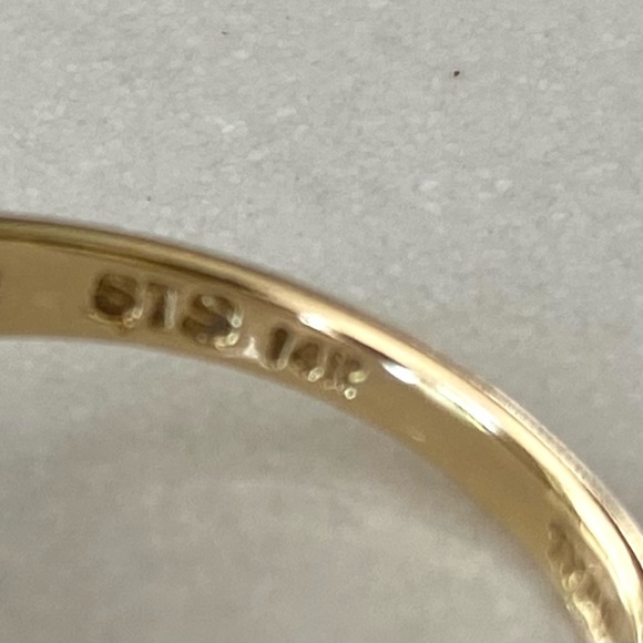 HUGE 8 Carat Pink Kunzite Diamond Ring, 14k Gold, Sz 6.75, $2475 Appraisal - Picture 10 of 11